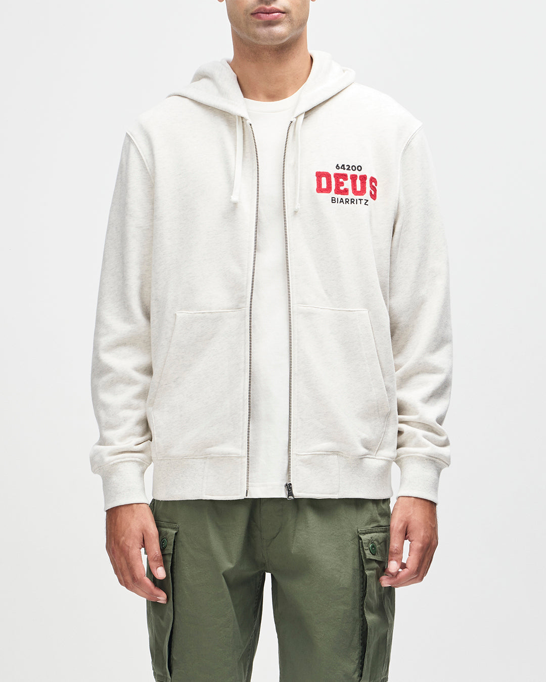 Felpa Deus Buck Up Zip Hoodie