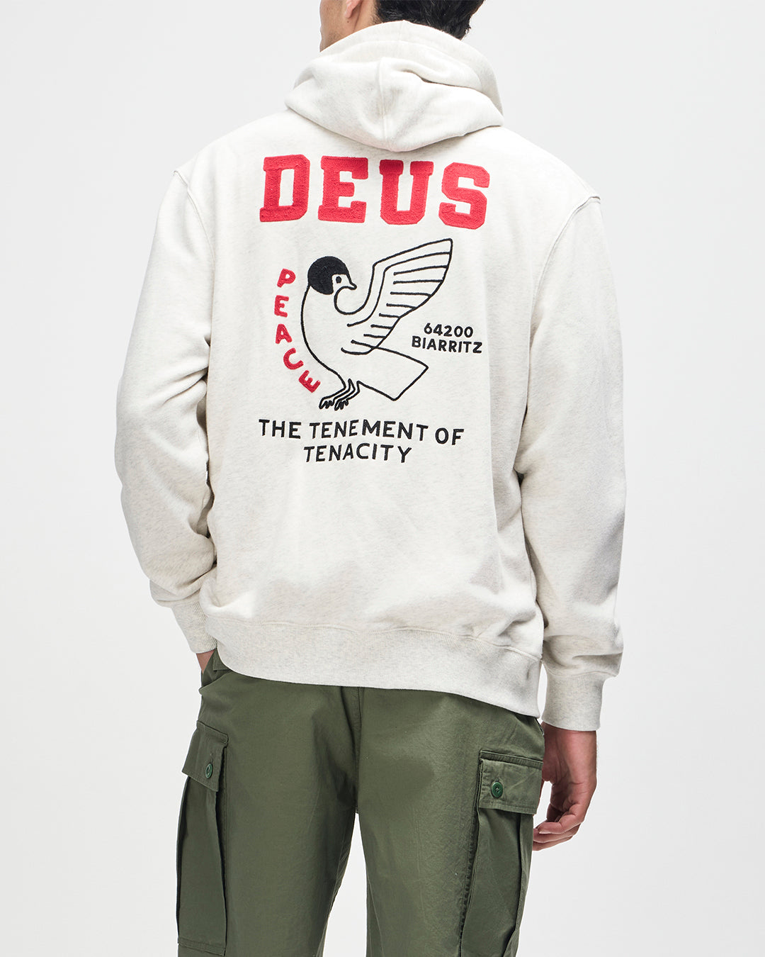 Felpa Deus Buck Up Zip Hoodie