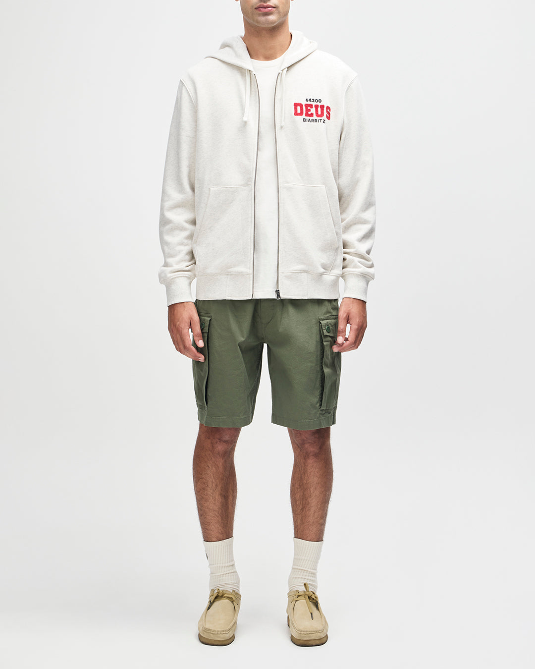 Felpa Deus Buck Up Zip Hoodie
