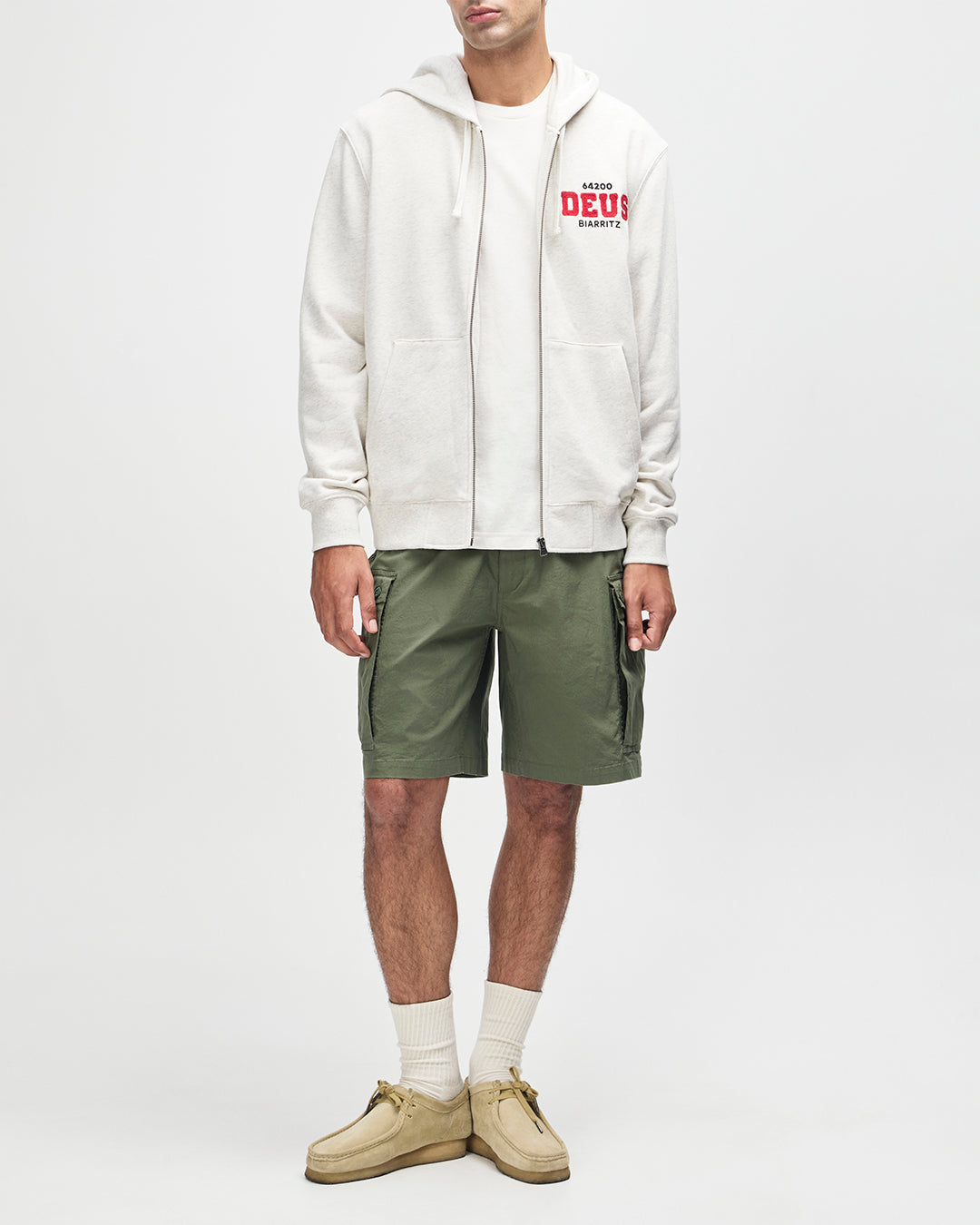 Felpa Deus Buck Up Zip Hoodie