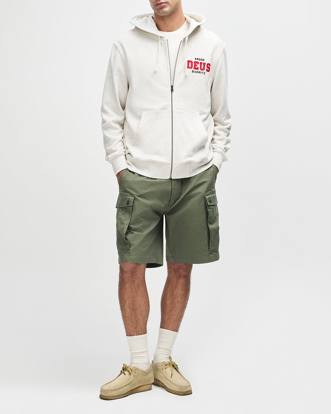 Felpa Deus Buck Up Zip Hoodie