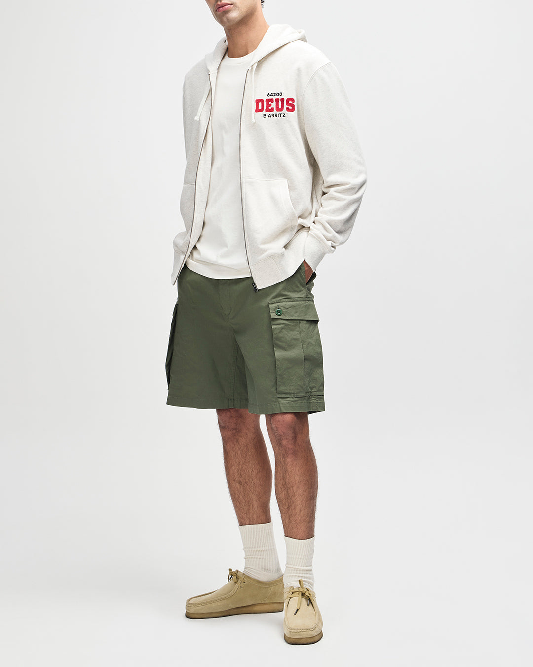 Felpa Deus Buck Up Zip Hoodie