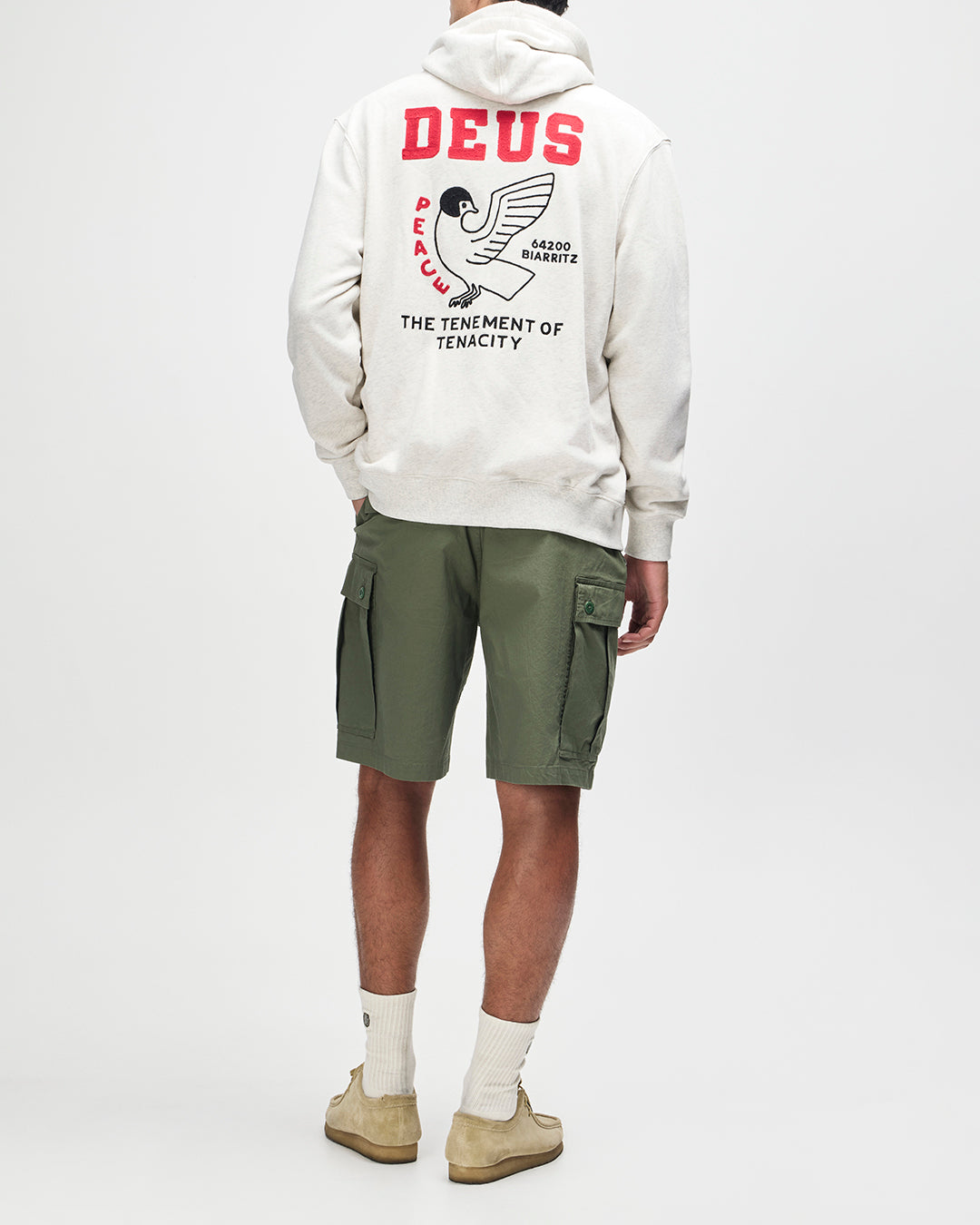 Felpa Deus Buck Up Zip Hoodie